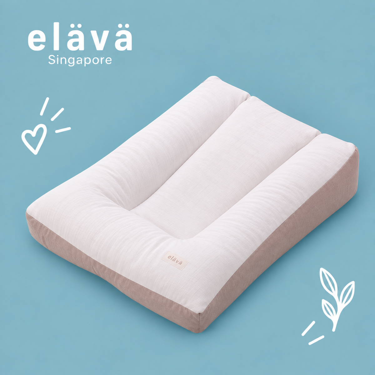 Elava Anti-Reflux Memory Foam Cushion