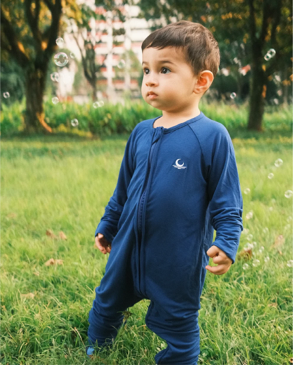 Elara Kids Certified UPF30 Bamboo Baby Sleepsuit